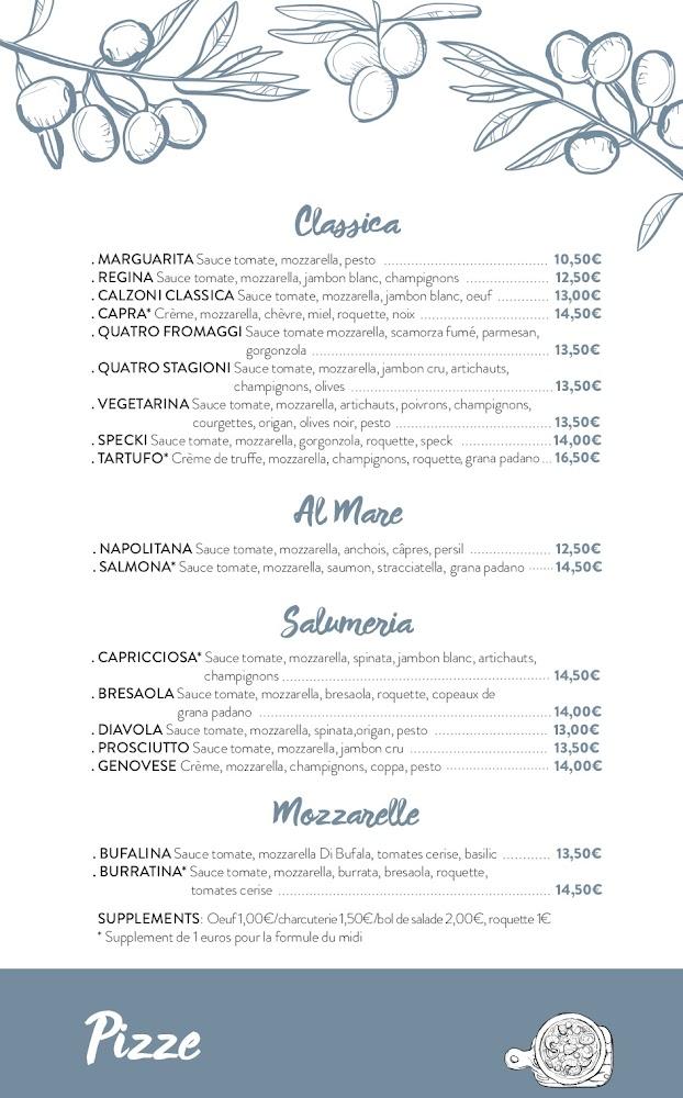 Le K - Menu Image 1